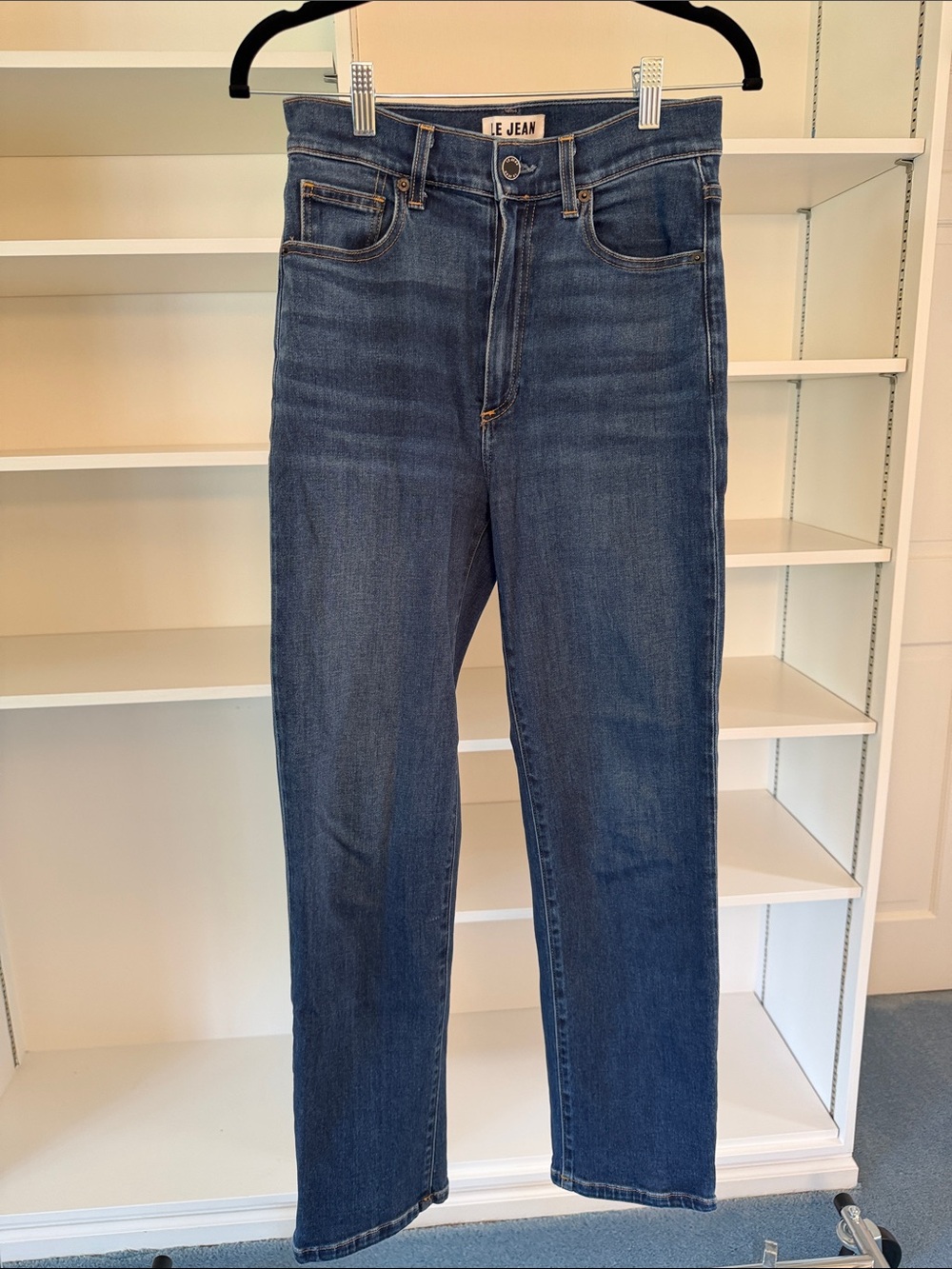 LE JEAN Sabine Ankle Straight Jean in London Calling